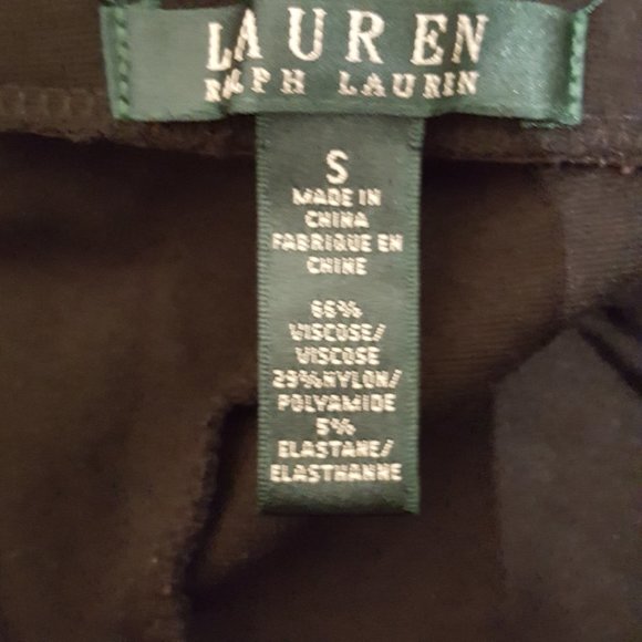Lauren Ralph Lauren Black Leggings Size Small - Picture 9 of 14